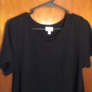 BLACK Large LuLaRoe Carly